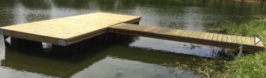 Private wood docks