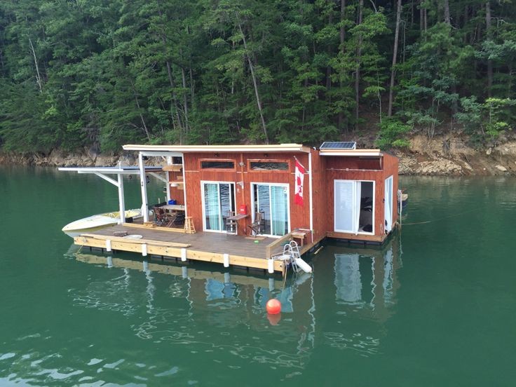 Плавучий дом на воде - осуществимая мечта